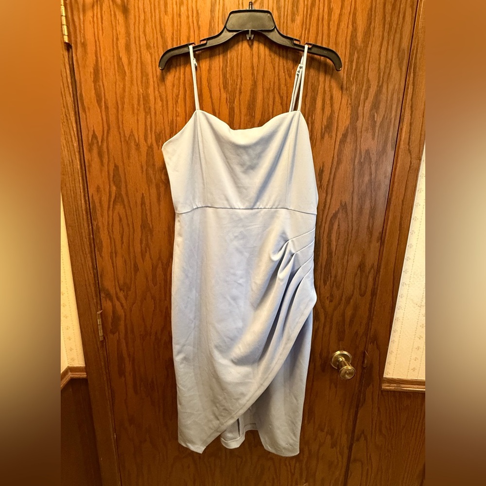 Elegant Blue Women's Dress